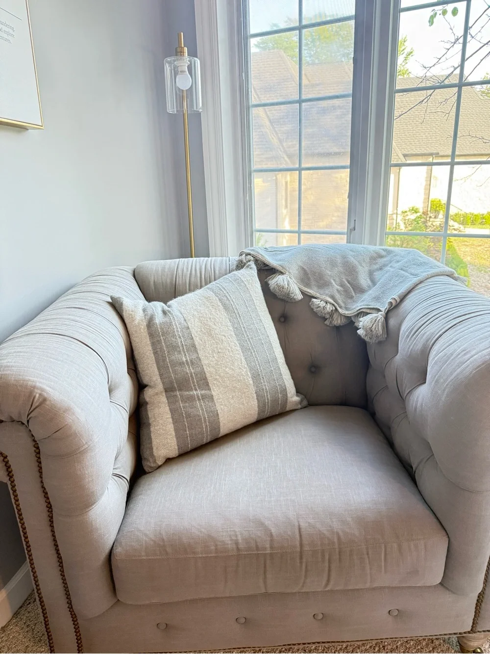 RH x Alicia Adams 100% Alpaca Pillow Cover 24” x 24”